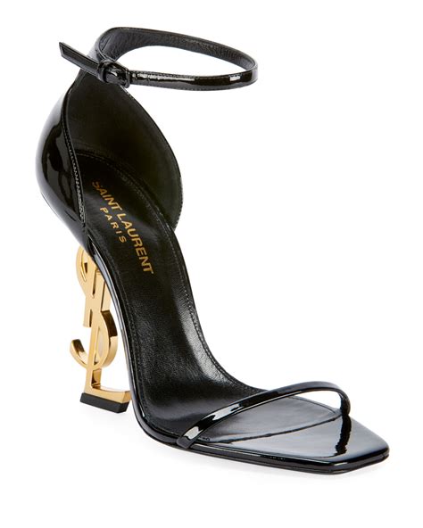 ysl low heels|yves saint laurent heels.